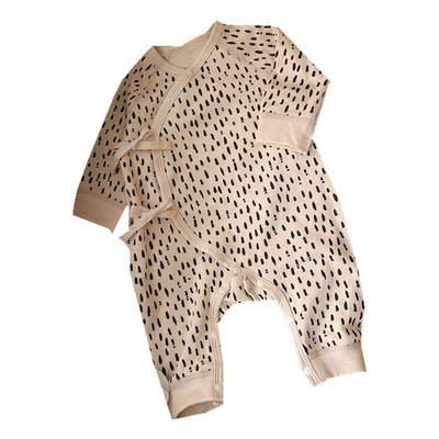 欧美风男女宝宝连体衣春秋款纯棉