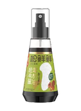 松鲜鲜有机认证减钠儿童酱油