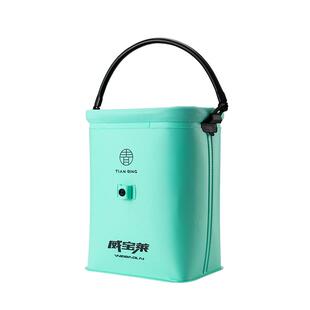 威宝莱天青钓台打窝桶饵料桶便携加厚加高活鱼桶鱼护架便携洗手桶