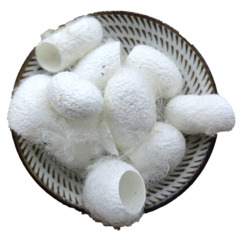 蚕茧中药材新货蚕蛹壳蚕衣茧黄