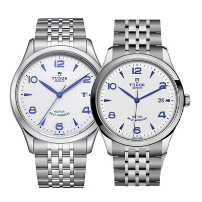 帝舵1926系列钢带自动机械情侣手表一对M91650-0005/M91350-0005