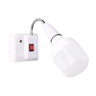 led直插式插座灯泡带开关插电卧室房间客厅墙壁插头节能照明超亮