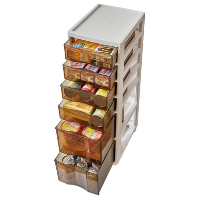 免安装！零食小推车置物架收纳柜