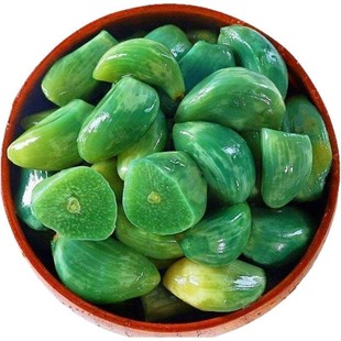 正宗山东翡翠腊八蒜醋泡大蒜下饭咸菜糖醋蒜大蒜头腌制商用下酒菜