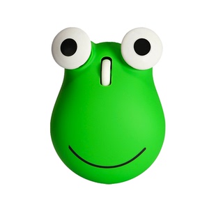 青蛙无线蓝牙鼠标可充电静音有线可爱搞怪绿女生小高颜值小手滑鼠