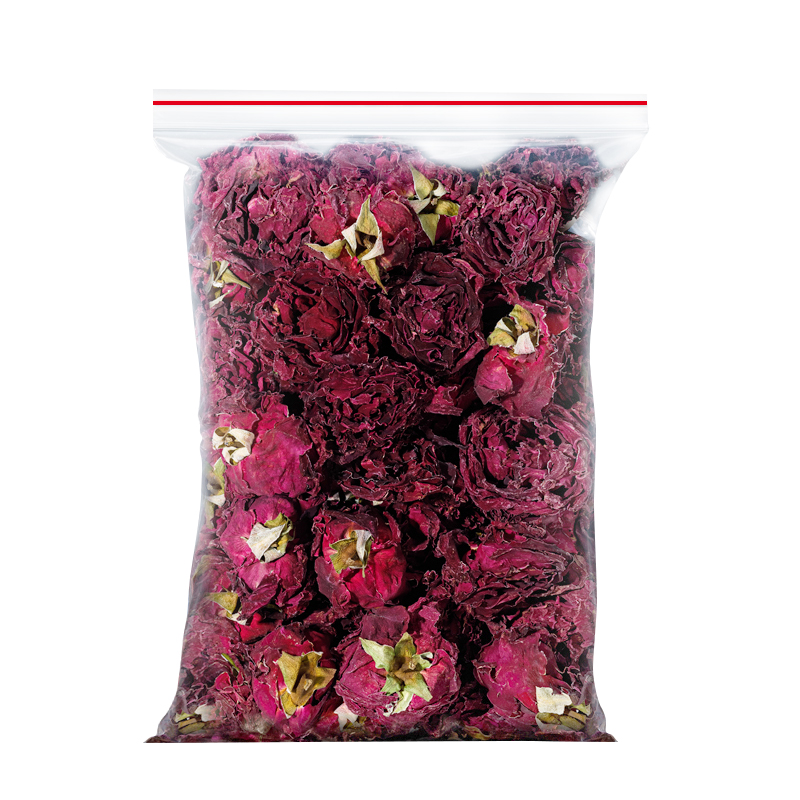 云南墨红玫瑰花茶可食用重瓣玫瑰代用/花草茶