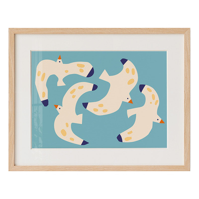 meiisn日式小众装饰画温暖ins风