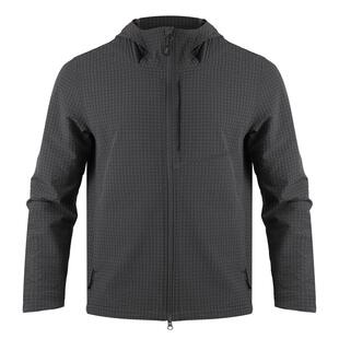 51783自由兵山隐R1抓绒衣男士防风透气户外开衫连帽华夫格外套