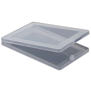 包装盒卡片收纳盒数码产品名片盒长方形小号盒子透明塑料盒PP盒