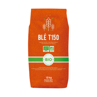 法国进口家族连合有机石磨T150全麦粉10kg传统法式全麦面包粉商用