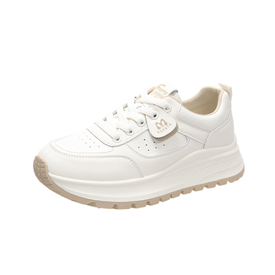 厚底小白鞋女显脚小2026春秋板鞋