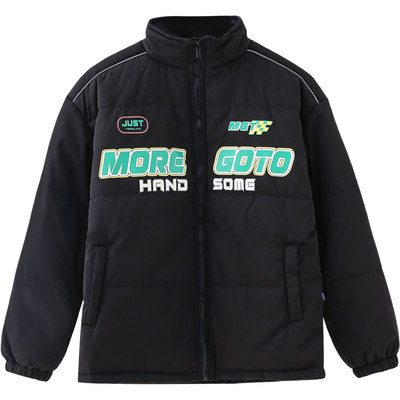 蘑菇兔胖男童夹棉外套秋冬款