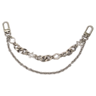 适用于lv包包银色装饰链条配件