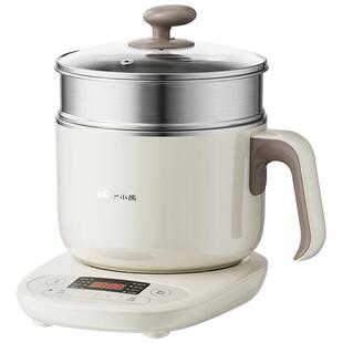 小熊分体式电煮锅304不锈钢小型电锅蒸煮多功能家用一体锅电火锅