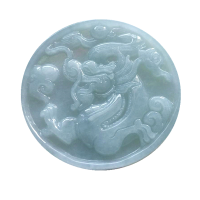龙牌生肖狗心玉行翡翠翡翠玉男款