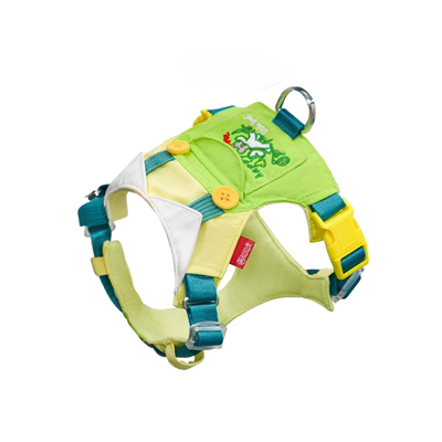 知知虎2025新款狗狗胸背撞色设计