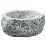 猫水碗防打翻猫碗不易打翻石头碗小狗盆狗碗狗槽宠物饭盆猫咪水盆