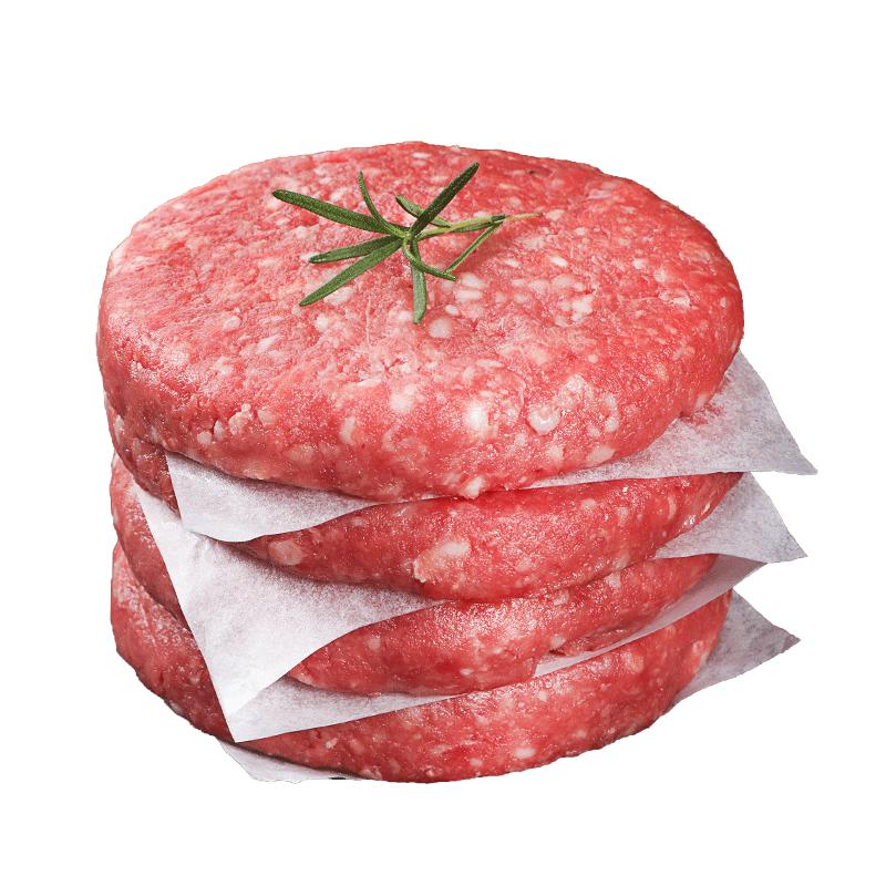 西捷牛肉饼儿童半成品西餐食材