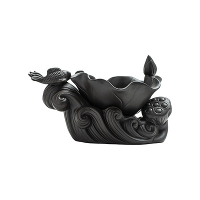 豪跃创意紫砂荷叶茶漏茶滤