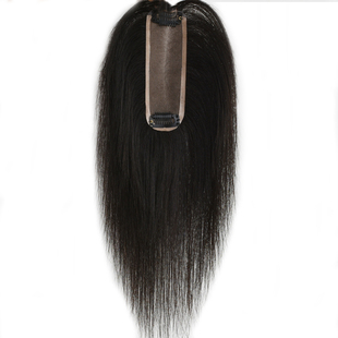 真发假发女头顶补发片辫子发三号网轻薄透气隐形无痕遮白增发神器