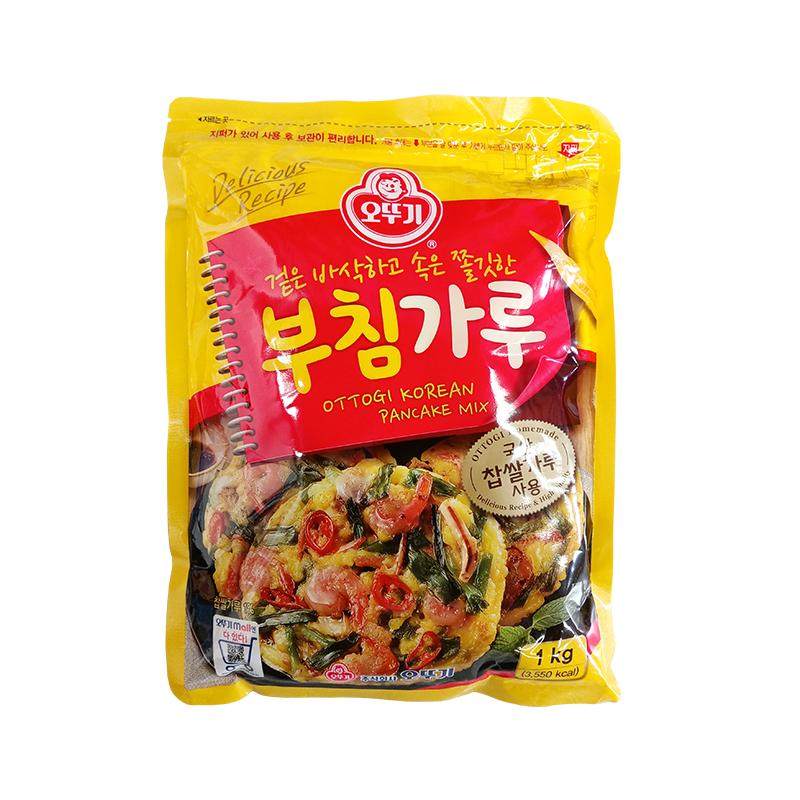 韩国不倒翁煎饼粉1kg泡菜饼土豆饼海鲜饼奥土基韩餐料理调味料