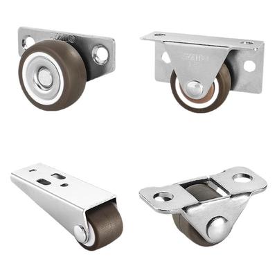 侧装滑轮下垂支撑轮轨道提门神器底部轮子移门木门脚轮大全轴承轮