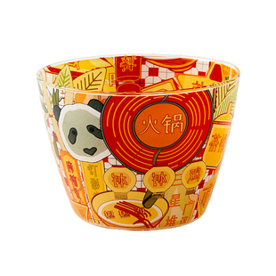 肆月刻度杯子高硼硅玻璃水杯泡茶果汁杯家用高颜值耐高温带把手