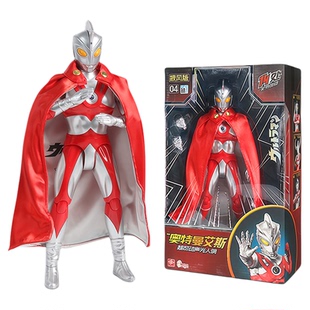 艾斯奥特曼人偶手办声光全身关节可动男孩玩具儿童生日礼物新款