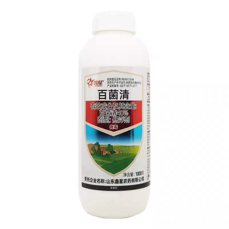 百菌清杀菌剂白粉病霜霉病多菌灵黑斑病疫病果树植物花卉多肉农药