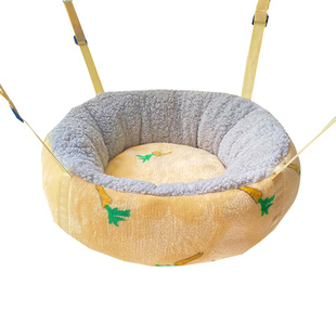 猫吊床挂窝猫窝悬挂式猫咪秋千悬空冬天宠物吊篮猫猫床猫笼子挂窝