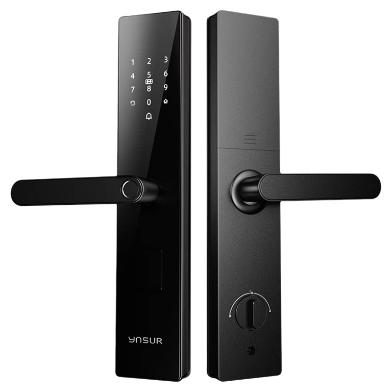 因硕智能门锁T30M已接入米家app家用指纹密码电子锁防盗入户门锁