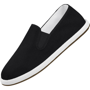 老北京布鞋男士新款官方旗舰店正宗传统千层底纯手工布底休闲布鞋