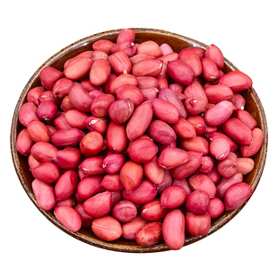 2025东北红衣生花生米400g黑龙江四粒红花生仁新鲜红皮不带壳试吃