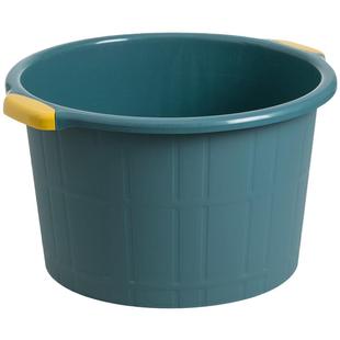 家用泡脚桶 加高过小腿塑料洗脚盆 按摩厚足浴神器保温养生大深桶