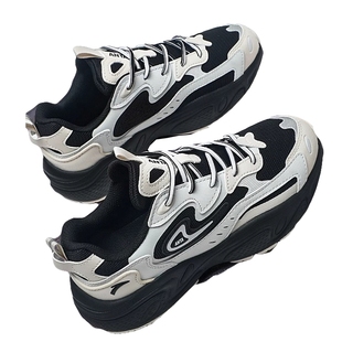 安踏女鞋星光老爹鞋2025新款秋冬加绒厚底休闲鞋女款软底运动鞋女