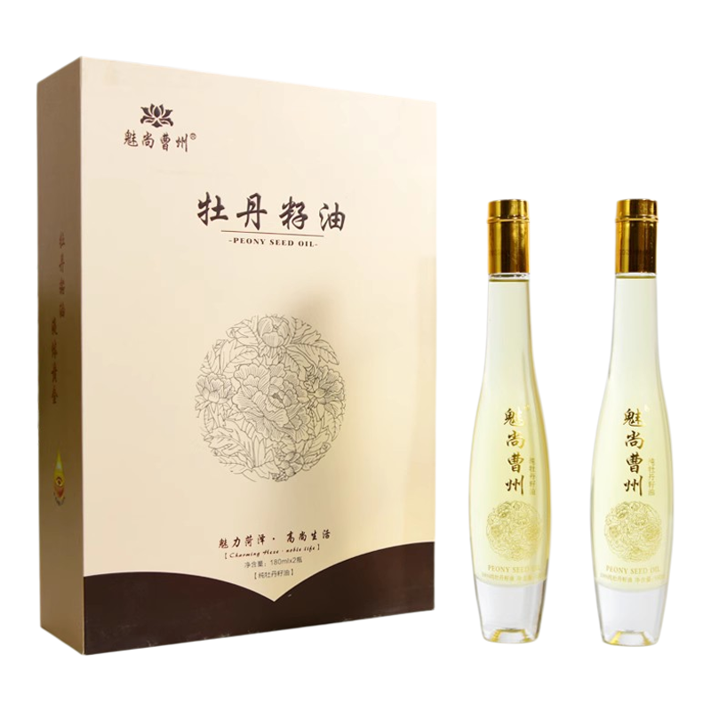 魅尚曹州牡丹籽油老人孕妇三高福