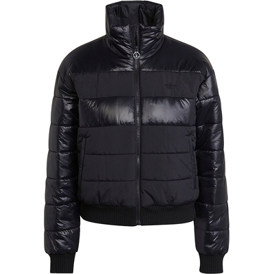 Adidas/阿迪达斯官方正品三叶草BLOCKED女士保暖运动棉服HK5247