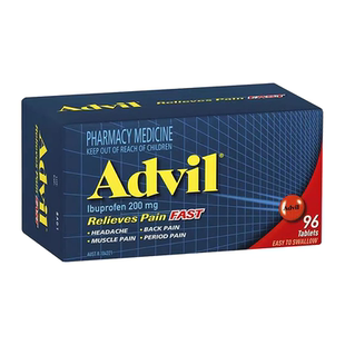 澳洲直邮Advil进口布洛芬止痛药退烧痛经关节炎头痛感冒流感痛经