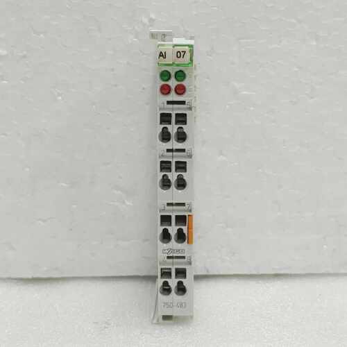 WAGO 750-483 2-Channel Analog Eingang Modul 0-30V Dc Differe