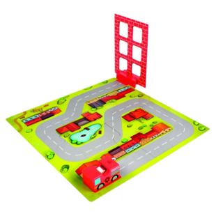 德国贝乐多beleduc火速救援 儿童消防主题桌游早教益智玩具 3岁+