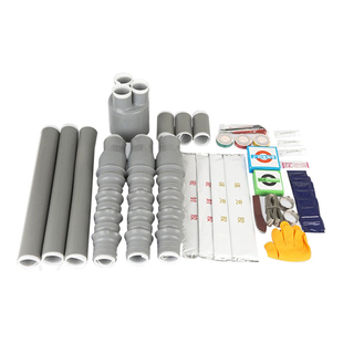 10KV高压冷缩终端头三芯电力电缆户内NLS户外WLS绝缘套管电缆附件