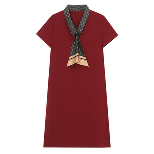 妈妈连衣裙夏装短袖2026新款中年女士大码洋气遮肚中老年遮肚裙子