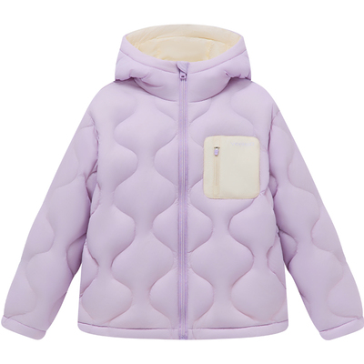 英氏女童羽绒服2025秋冬新款