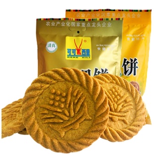可可西里青稞饼干青海西藏特产粗粮饼干196g*3袋休闲零食