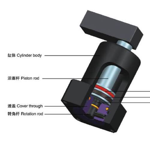 议价KEYA转角油缸HSCM25SL*90HSCM25SR*90HSCM25DLDR*90维修