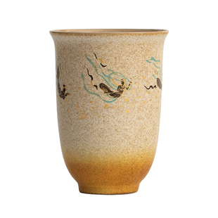 叁旬敦煌飞天闻香杯茶杯主人杯陶瓷家用喝茶杯个人专用高档品茗杯