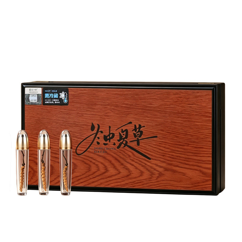 任十问冬虫夏草繁育品20根冻干