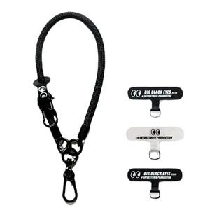 LOTUS STUDIO眼睛系列套装手绳户外背带黑色手机贴片挂环防丢神器