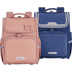 卡拉羊1-4-6年级小学生大嘴书包轻便减负大容量防下坠女双肩包男