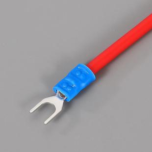 sv叉型预绝缘1.25 3冷压线鼻子接线端子u型Y形端头铜鼻子线耳压线